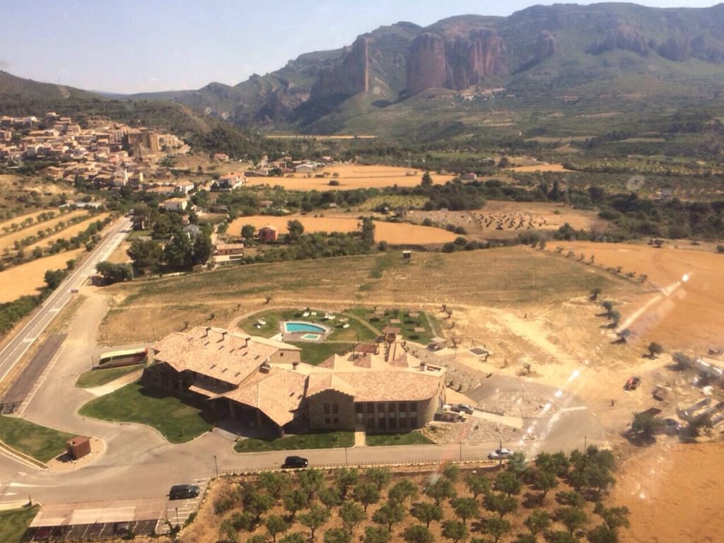 Hotel Spa Aguas De Los Mallos Murillo de Gállego Dış mekan fotoğraf