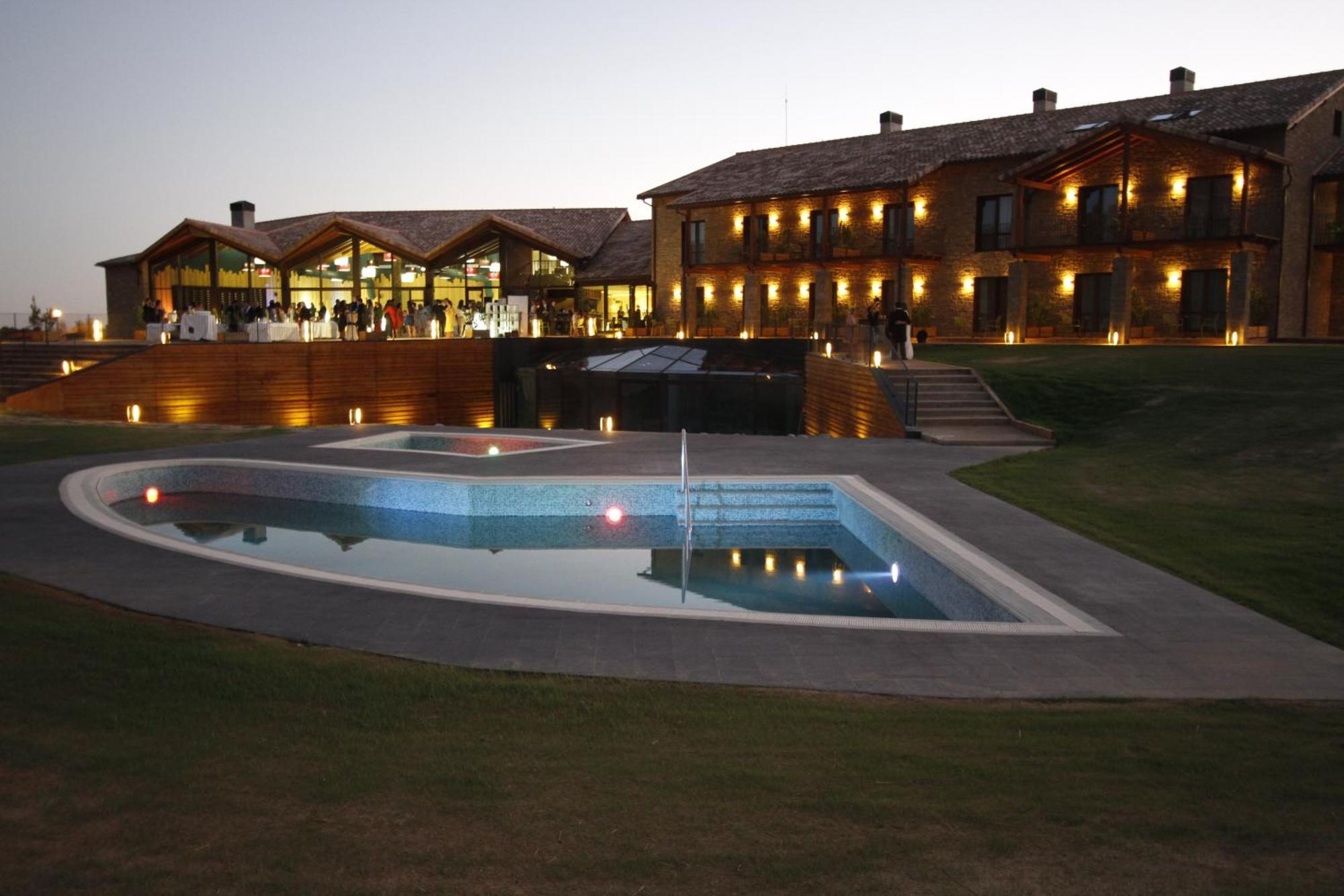 Hotel Spa Aguas De Los Mallos Murillo de Gállego Dış mekan fotoğraf