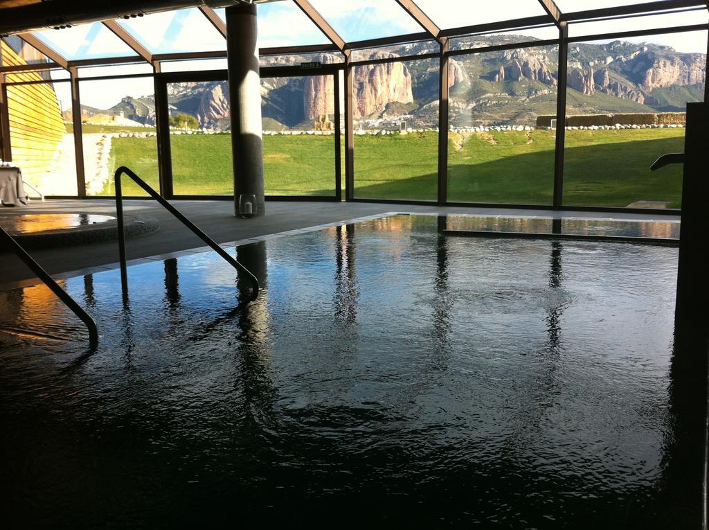 Hotel Spa Aguas De Los Mallos Murillo de Gállego Dış mekan fotoğraf